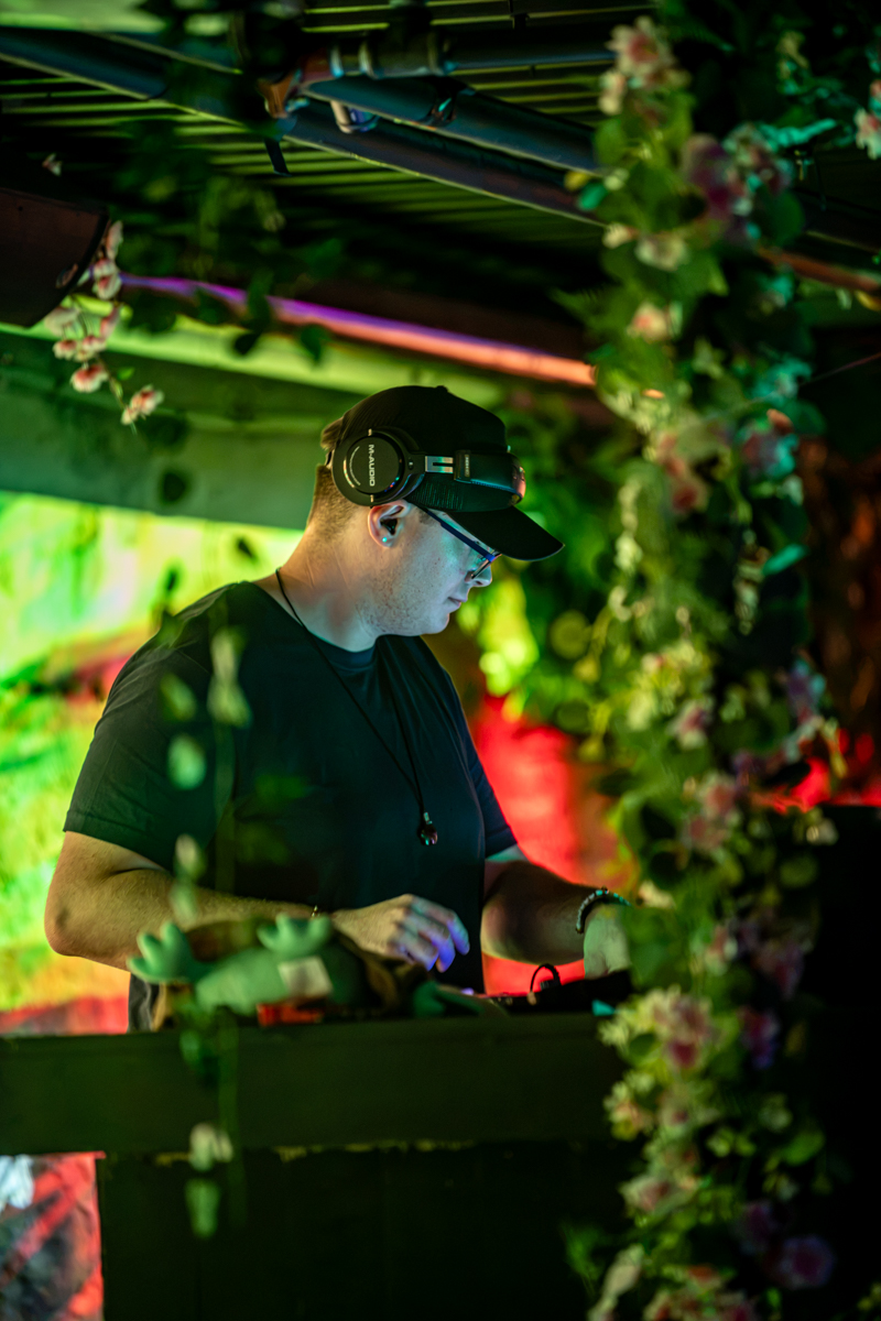 Ember Audio DJing live